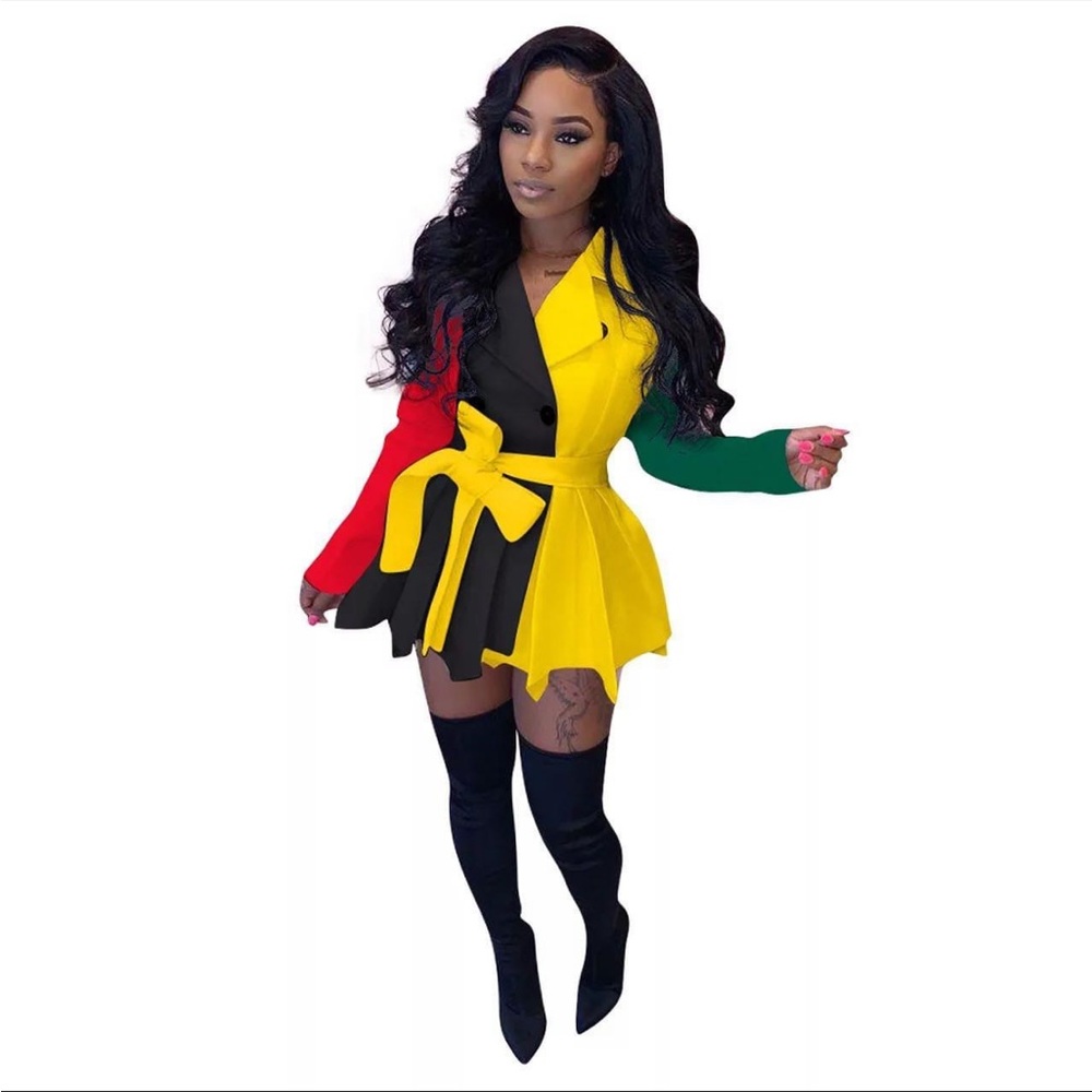 Can wear as a jacket or a dress